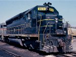 Seaboard System (Clinchfield Railroad) SD45 #3631, in the former Seaboard Air Line Howell's Yard, 